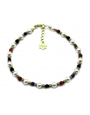 Bransoletka Perła Cyrkonie 925